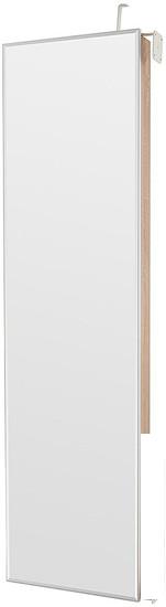 Банкетки, тумбы и полки для обуви Трия Тип 16 с зеркалом (дуб сонома/белая шагрень)