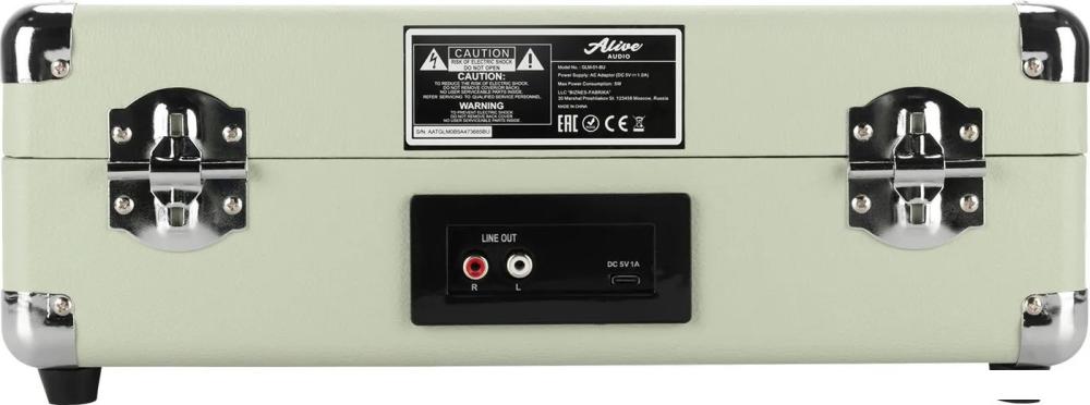 Виниловый проигрыватель Alive Audio Glam Mist