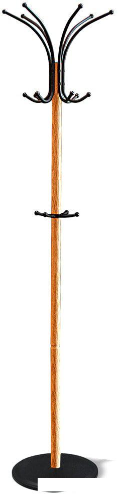 Вешалка для одежды Sheffilton SHT-CR10 903278 (светлый орех/мрамор)