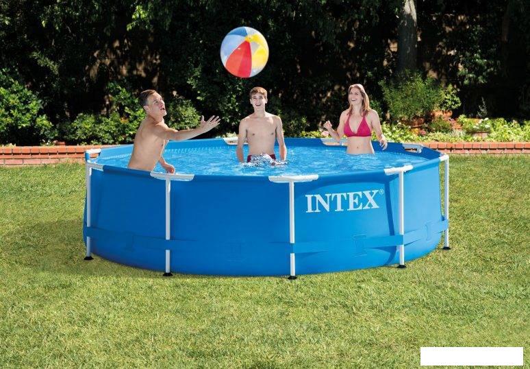 Каркасный бассейн Intex Metal Frame 28242NP (457x122)
