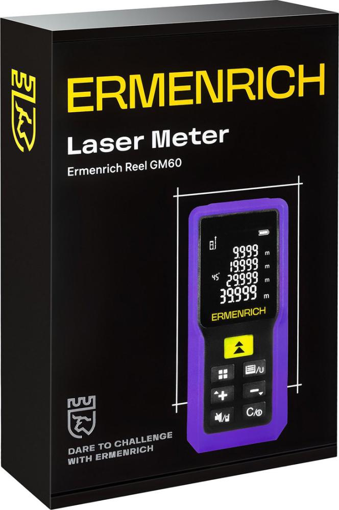 Лазерный дальномер Ermenrich Reel PRO GM60 84645