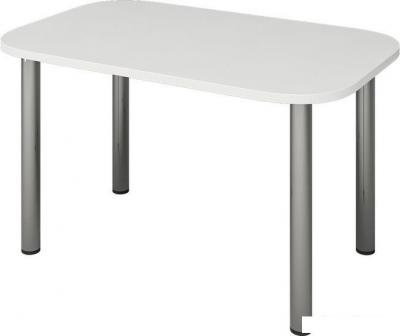Кухонные столы и обеденные группы Senira Р-001-01 (белый глянец/хром)