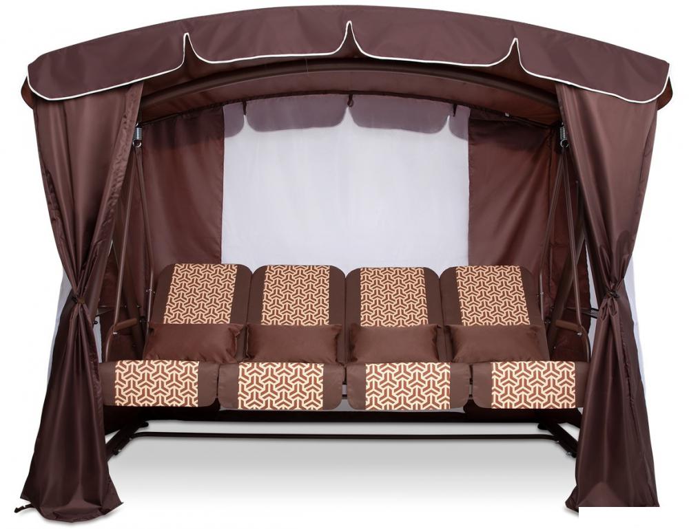 Садовые качели Arno-Werk Дефа Люси Люкс 2017-КД-58/Л (шоколадный)