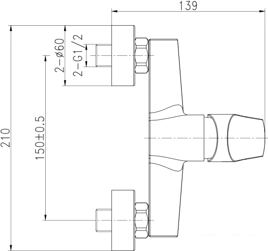 Смесители Cersanit Flavis 63036