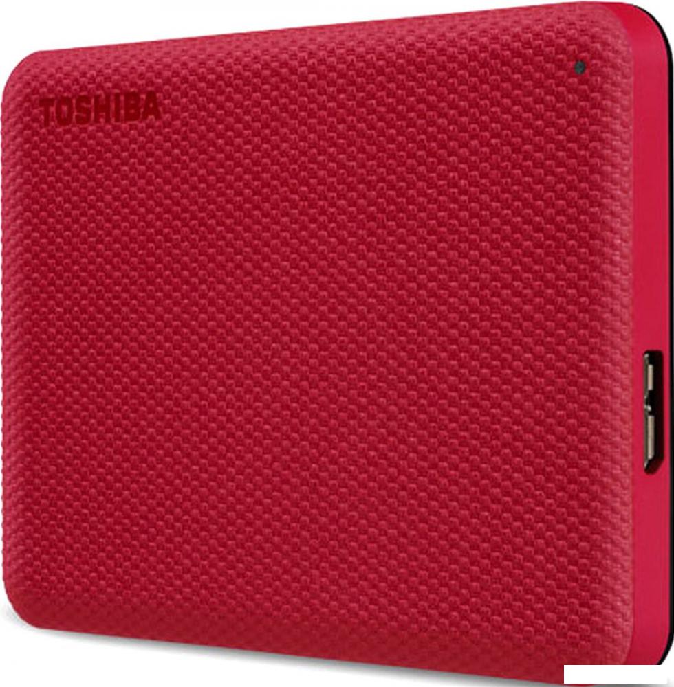 Внешний накопитель Toshiba Canvio Advance 1TB HDTCA10ER3AA (красный)