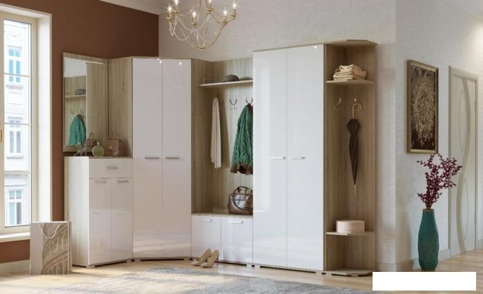 Комоды, тумбы Памир Италия ТК-600 (дуб сонома-белый глянец)