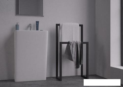 Стойка для одежды Millwood Сканди 2 48x25x120 (металл белый)