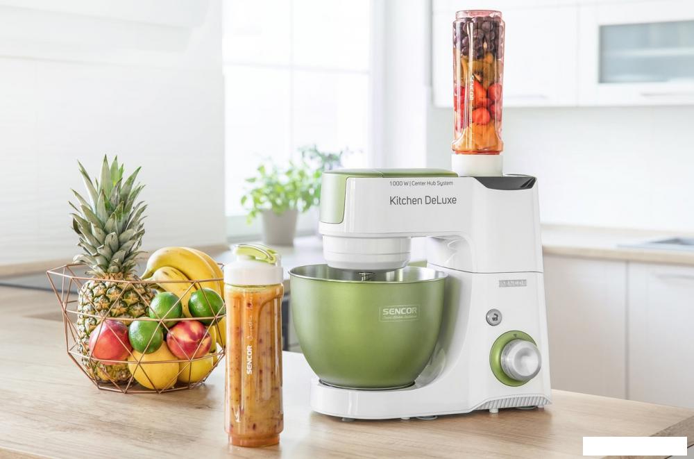 Кухонные комбайны, машины и планетарные миксеры Sencor STM 4460GG