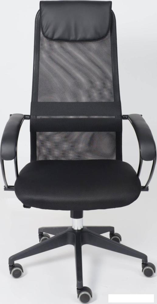 Офисное кресло AksHome First PL (ткань/сетка, черный)