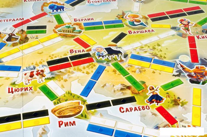 Настольные игры Мир Хобби Ticket to Ride Junior. Европа