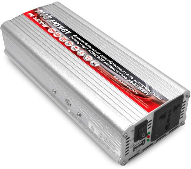 Автомобильные инверторы AVS Energy 24/220V IN-1500W-24