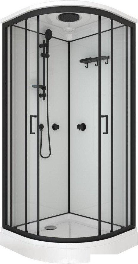 Душевая кабина Triton Прайм-Блэк М3 90х90А