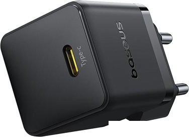 Сетевое зарядное Baseus Palm Fast Charger 1C 30W EU P10111605113-00 (черный)