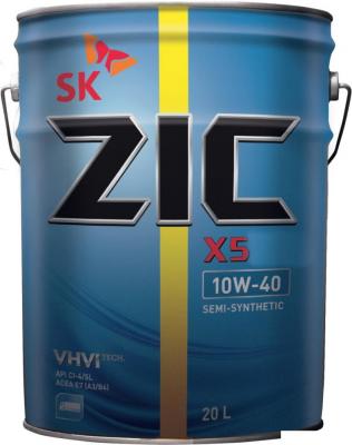 Моторные масла ZIC X5 Diesel 10W-40 20л