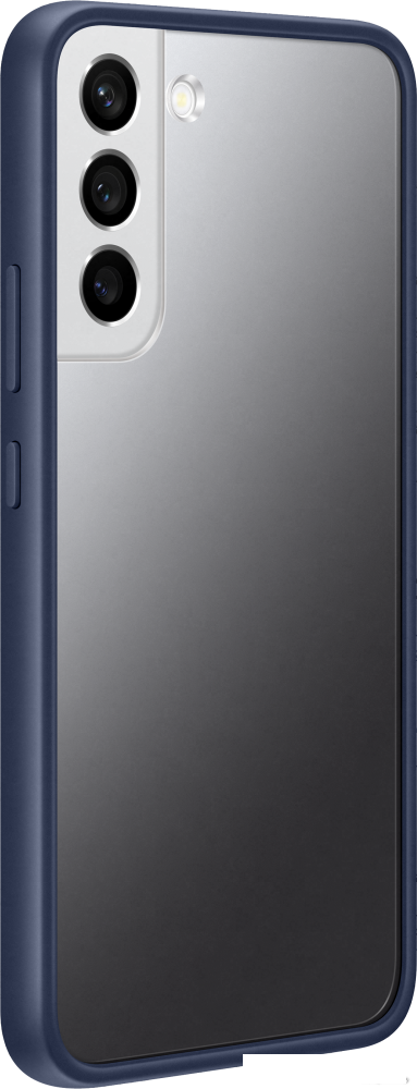 Чехол для телефона Samsung Frame Cover для S22+ (прозрачный с темно-синей рамкой)