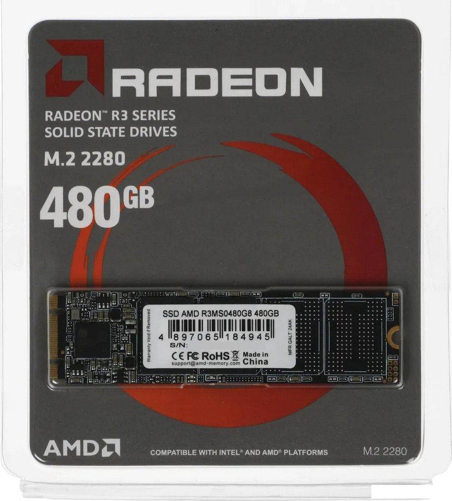 SSD AMD Radeon R3 480GB R3MS0480G8