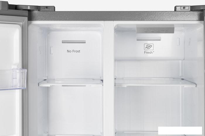 Холодильник side by side Hyundai CS4502F (нержавеющая сталь)