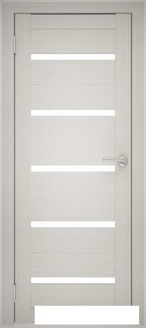 Межкомнатные двери Юни Амати М1 60x200 (эшвайт/матовое стекло)