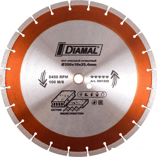 Отрезной диск алмазный  Diamal DM300T