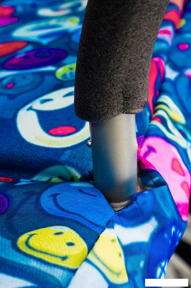 Батут Calviano Inside Master Smile 252 см - 8ft (внутренняя сетка, с лестницей)