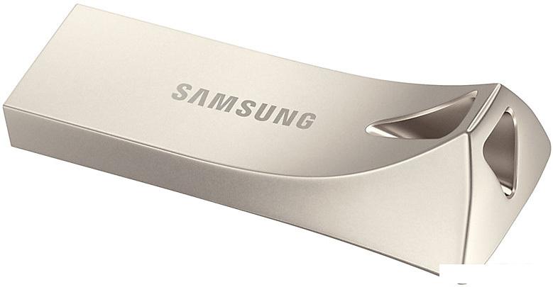 USB Flash Samsung BAR Plus 256GB (серебристый)