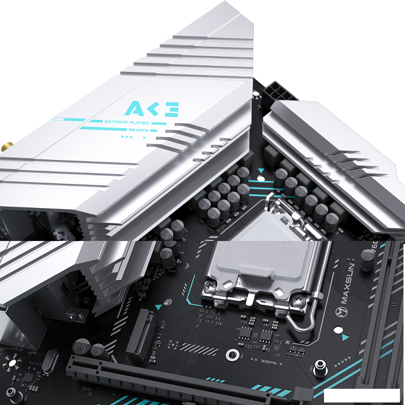 Материнская плата Maxsun B760M Gaming WiFi Ace