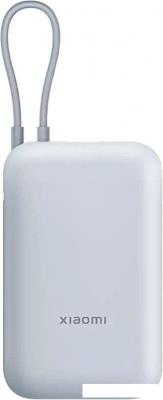 Внешний аккумулятор Xiaomi Power Bank P15ZM 10000mAh (голубой, международная версия)