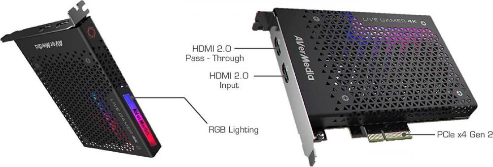 Карта видеозахвата AverMedia Live Gamer 4K GC573