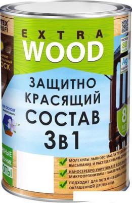 Пропитка Farbitex Profi Wood Extra 3в1 0.8 л (утренний туман)