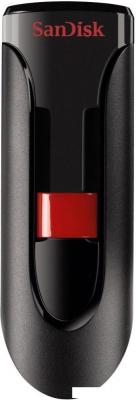 USB Flash SanDisk Cruzer Glide 256GB (черный) [SDCZ60-256G-B35]