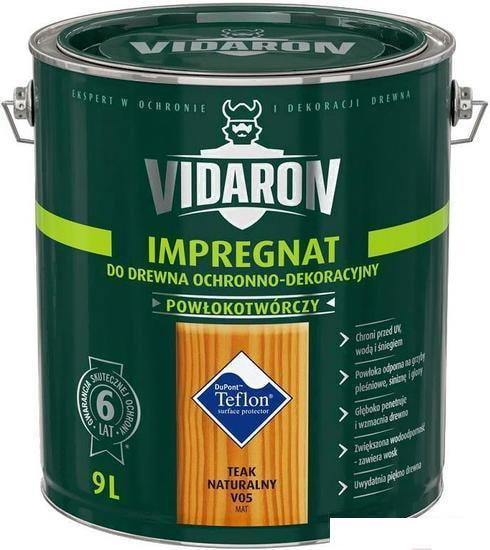 Пропитка Vidaron Impregnant V05 9 л (натуральный тик)