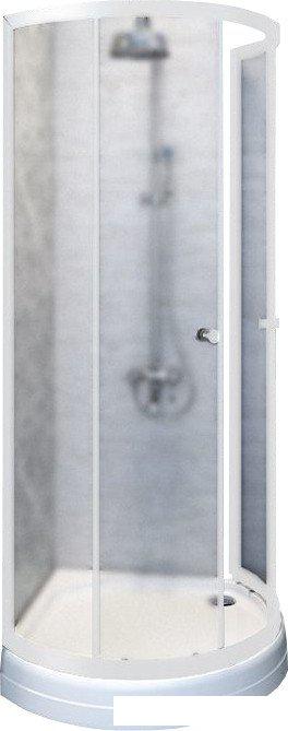 Душевой уголок Radomir Стронг 90 1-03-1-0-0-1801 (матовое стекло)