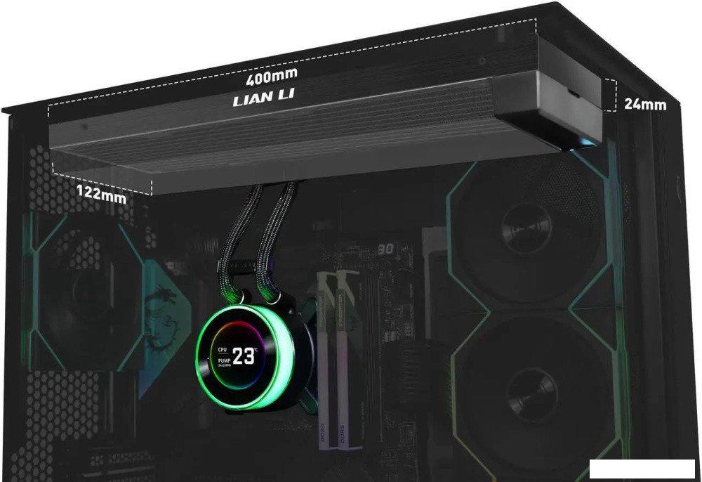 Система жидкостного охлаждения для процессора Lian Li Hydroshift II LCD-C 360N GHS2LCD36B G89.GHS2LCD36B.R0