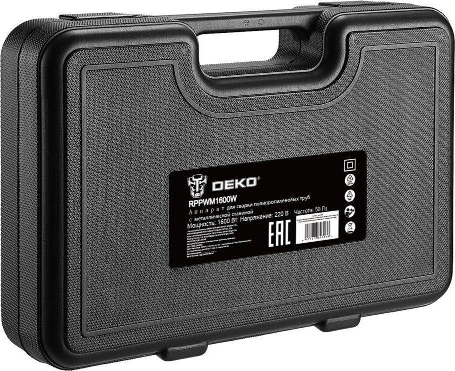 Аппарат для сварки труб Deko RPPWM1600W 083-3008