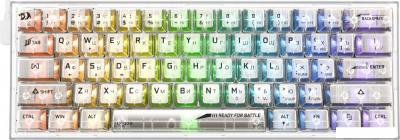 Клавиатура Redragon Fizz (прозрачный/белый)