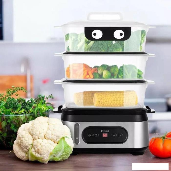 Пароварка Kitfort KT-4082