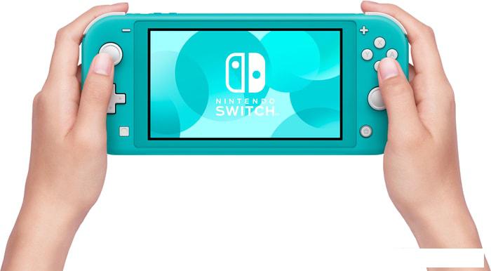 Игровая приставка Nintendo Switch Lite (бирюзовый)