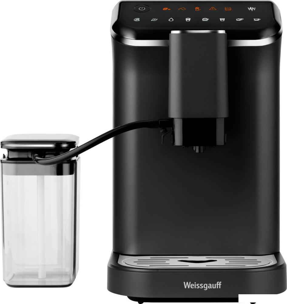 Кофеварки и кофемашины Weissgauff WCM-325 Black Automatic Touch Cappuccino