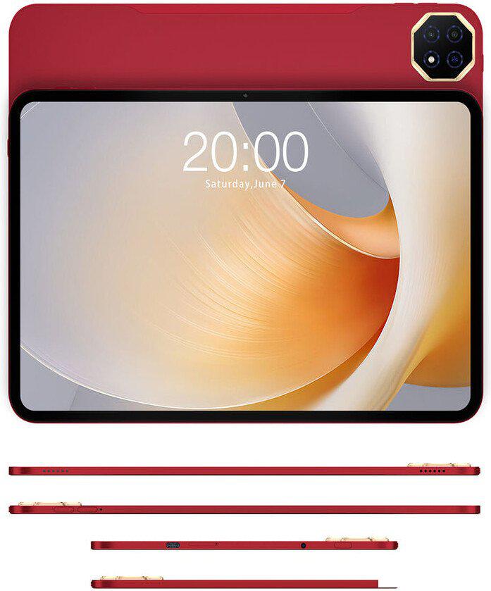 Планшеты Teclast T65 Plus 8GB/256GB LTE (красный, с чехлом)