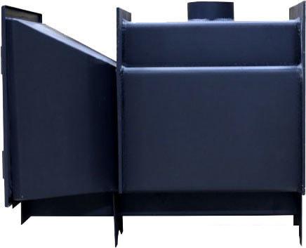 Банная печь ComfortProm Сталь 8мм 20м3, панорама