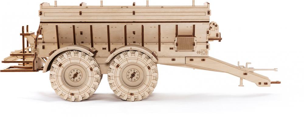 3Д-пазл Eco-Wood-Art Прицеп для Кировец K-7M