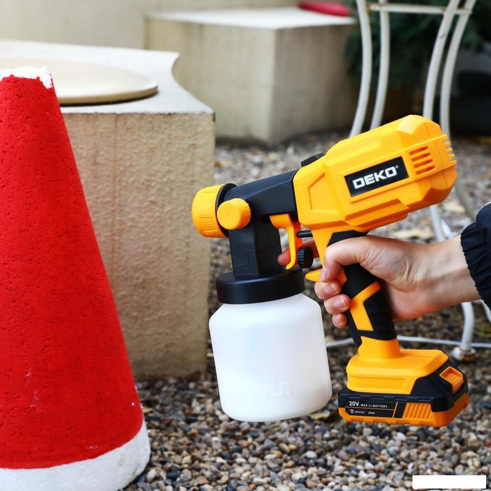 Краскораспылитель Deko SG20DK 083-1133 (с 1-им АКБ)