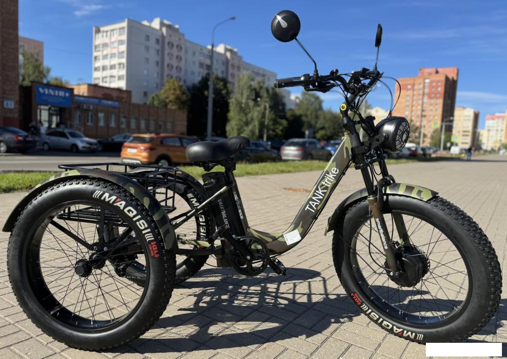 Электровелосипед Smart Balance Tank Trike 2024 (камуфляж)