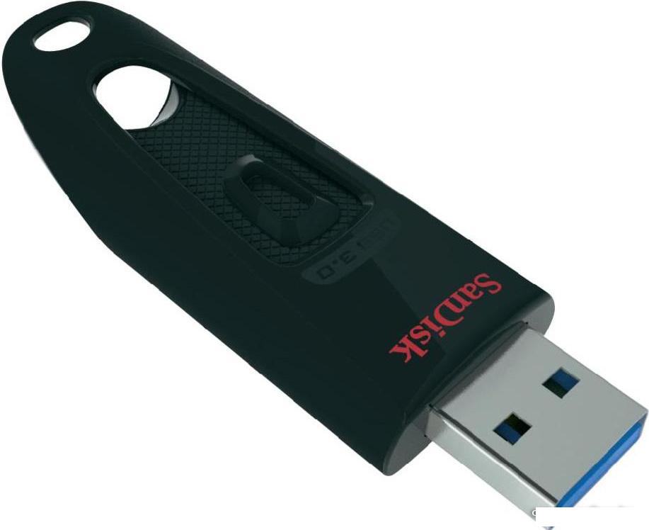 USB Flash SanDisk Ultra USB 3.0 Black 128GB (SDCZ48-128G-U46)