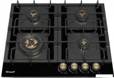 Варочная панель Weissgauff HGG 641 BV Volcano Burner Nano Matt Glass