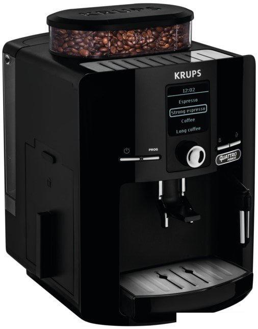 Кофемашина Krups Quattro Force EA82F010