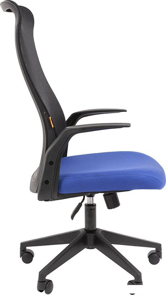Офисное кресло CHAIRMAN 573 (черный/синий)