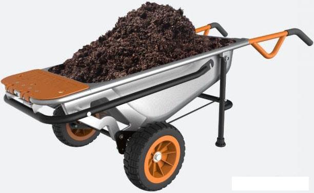 Двухколесная тачка Worx WG050 Aerocart