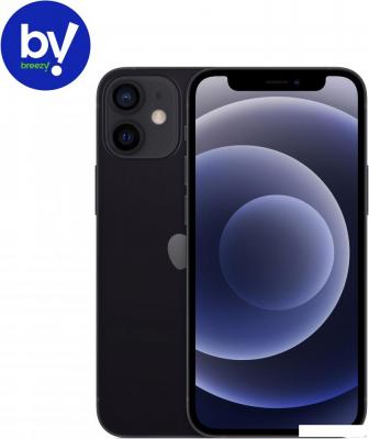 Телефон Apple iPhone 12 mini 128GB Восстановленный by Breezy, грейд B (черный)
