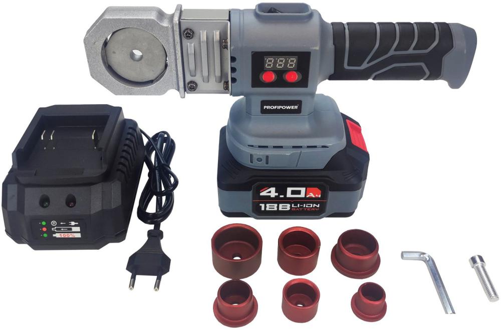 Аппарат для сварки труб Profipower MKLDF-18B (с 1-им АКБ)